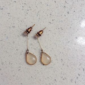 Drop shaped earrings